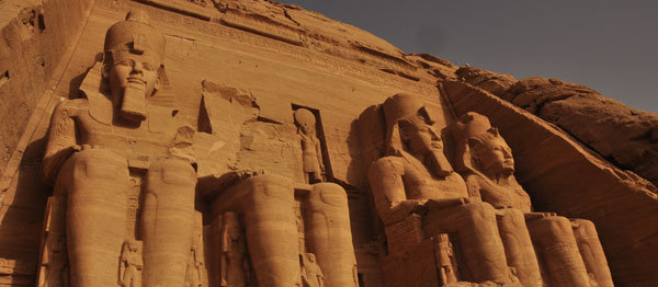 The towering pharaonic guards of the Abel Simbil temple in Ashwan, are truly mesmerising. Built into the rockface by the great Pharaoh Ramses 2, it was moved completely to make way for the Ashwan high damn.